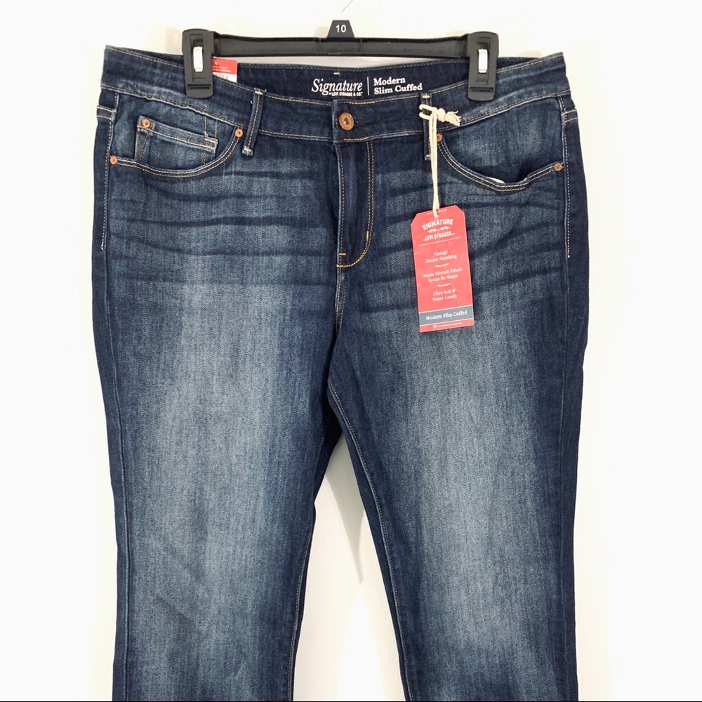 Levi’s Strauss Modern Slim Cuffed Jeans